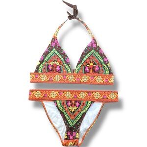 Vintage Victoria’s Secret Vintage Floral Bikini Set - M/S 67